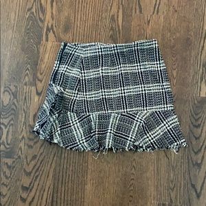 School girl fringe skirt